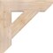 Ekena Millwork Traditional Slat Smooth Bracket, Douglas Fir, 5 1/2"W x 26"D x 26"H BKT06X26X26TRA06SDF - alternate 4
